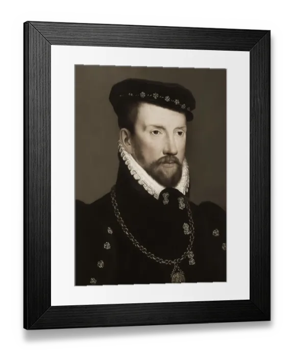 Framed Print : Gaspard II de Coligny, Comte de Coligny Framed Print : Gaspard II de Coligny, Comte de Coligny