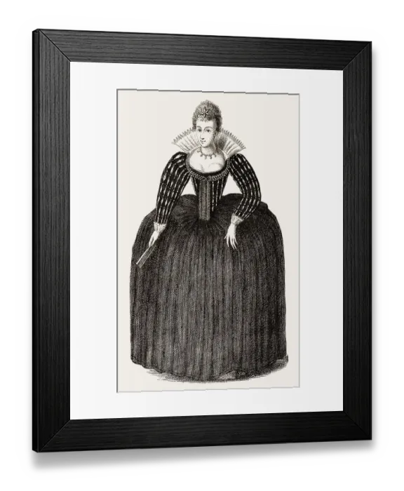 Framed Print : Margaret of Valois, La Reine Margot