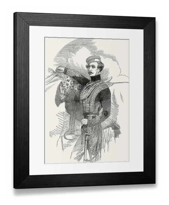 Framed Print : Captain Louis Edward Nolan, 1818-1854