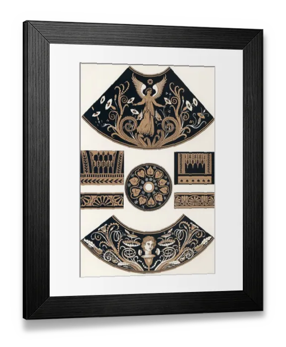 Framed Print : Facsimile of ancient Greek vase painting Framed Print : Facsimile of ancient Greek vase painting