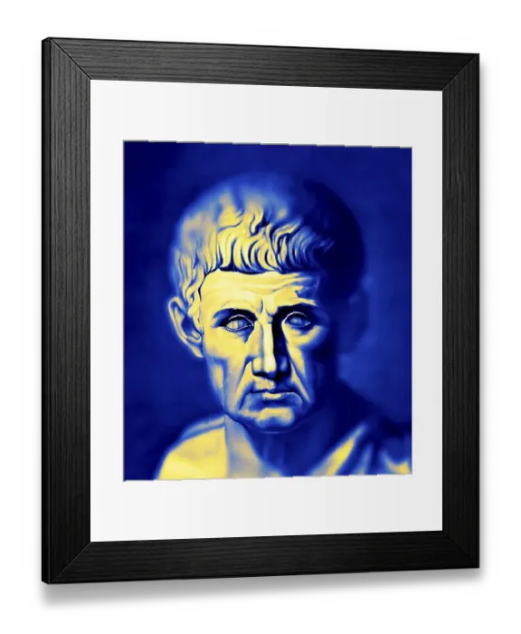 Framed Print : Aristotle, 384-322 BC, ancient Greek philosopher and scientist