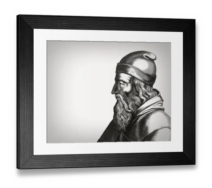 Framed Print : Aristotle, 384-322 BC, ancient Greek philosopher and scientist Framed Print : Aristotle, 384-322 BC, ancient Greek philosopher and scientist