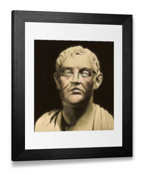 Framed Print : Aristotle, 384-322 BC, ancient Greek philosopher and scientist