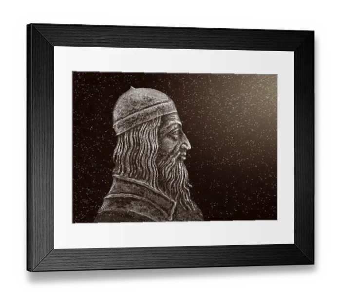 Framed Print : Aristotle, 384-322 BC, ancient Greek philosopher and scientist