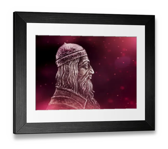 Framed Print : Aristotle, 384-322 BC, ancient Greek philosopher and scientist