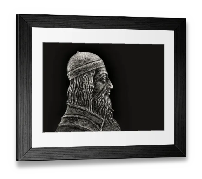 Framed Print : Aristotle, 384-322 BC, ancient Greek philosopher and scientist