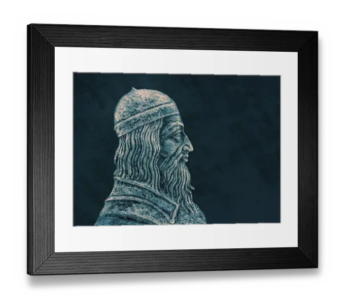 Framed Print : Aristotle, 384-322 BC, ancient Greek philosopher and scientist