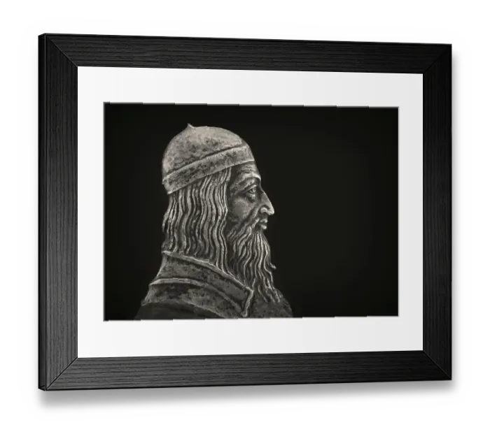 Framed Print : Aristotle, 384-322 BC, ancient Greek philosopher and scientist