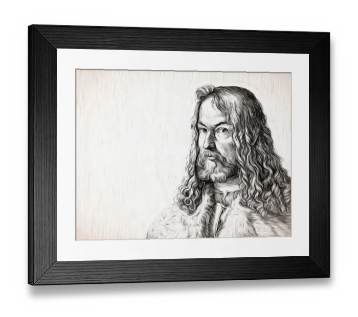 Framed Print : Albrecht Duerer the Younger, 1471