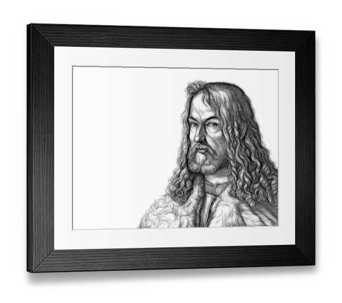 Framed Print : Albrecht Duerer the Younger, 1471 Framed Print : Albrecht Duerer the Younger, 1471