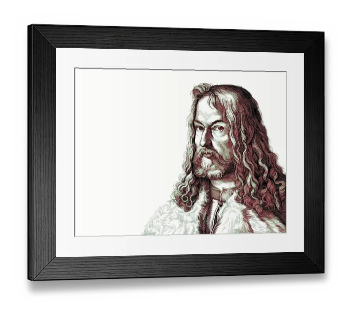 Framed Print : Albrecht Duerer the Younger, 1471