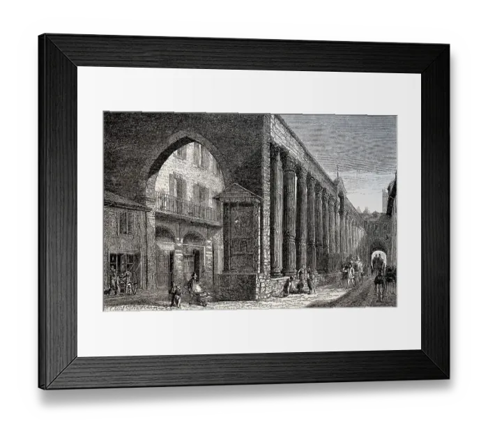 Framed Print : The Colonne di San Lorenzo, Basilica of San Lorenzo Maggiore Framed Print : The Colonne di San Lorenzo, Basilica of San Lorenzo Maggiore