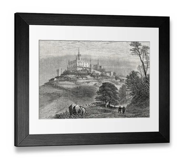 Framed Print : Chateau de Miolans, Montmelian