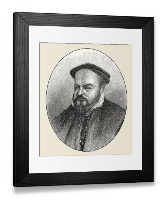 Framed Print : Portrait of Gottfried Goetz von Berlichingen zu Hornberg Framed Print : Portrait of Gottfried Goetz von Berlichingen zu Hornberg