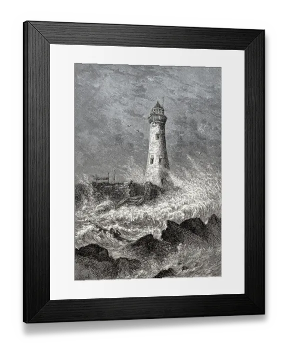 Framed Print : Longstone lighthouse, Farne Islands Framed Print : Longstone lighthouse, Farne Islands