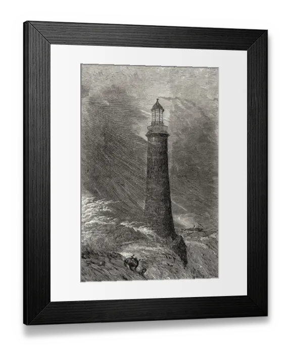 Framed Print : Third Eddystone Lighthouse by John Smeaton