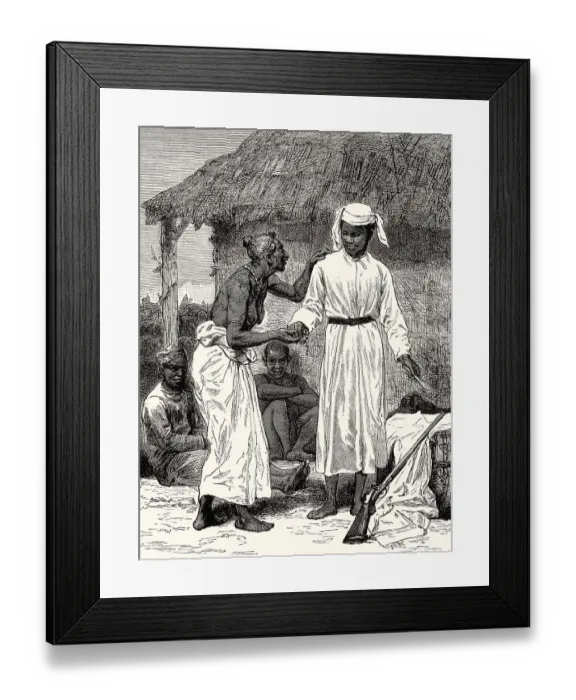 Framed Print : James Chuma, a companion of David Livingstone Framed Print : James Chuma, a companion of David Livingstone