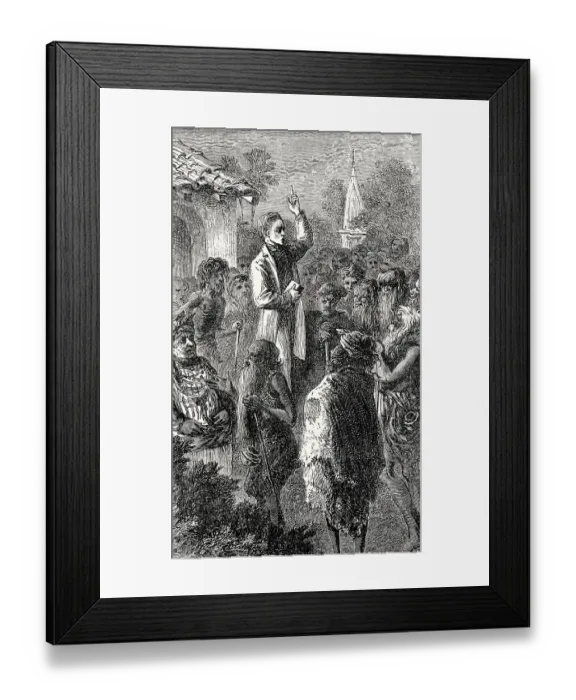 Framed Print : Henry Martyn, 1781 - 1812, an Anglican priest and missionary