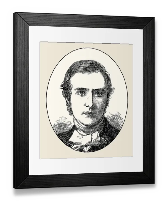 Framed Print : John Coleridge Patteson, 1827 - 1871