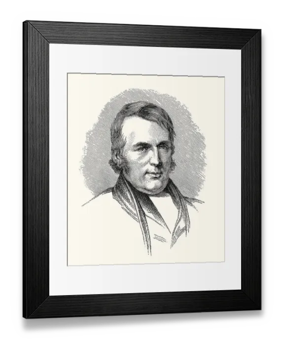 Framed Print : Joseph Sturge, 1793 - 1859, an English Quaker Framed Print : Joseph Sturge, 1793 - 1859, an English Quaker