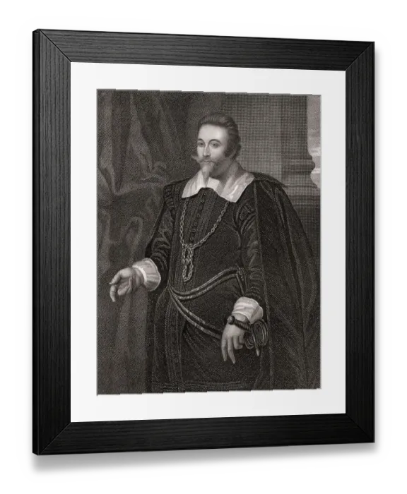 Framed Print : Francis Cottington, 1st Baron Cottington