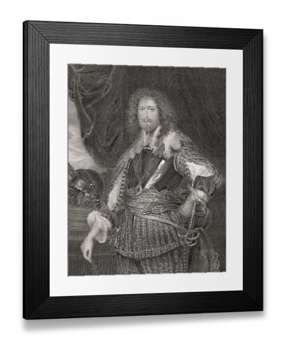 Framed Print : Edward Sackville, 4th Earl of Dorset KG