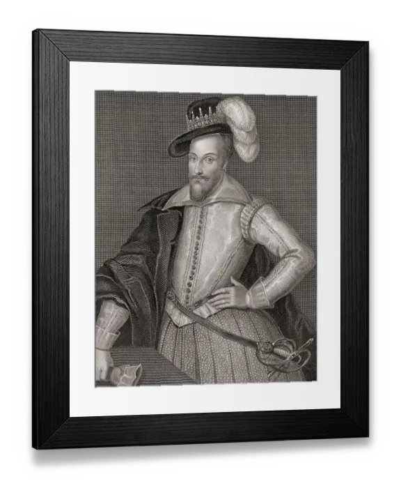Framed Print : Henry Somerset, 1st Marquess of Worcester 1577-1646