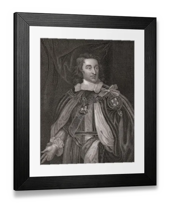 Framed Print : George Monck, 1st Duke of Albemarle