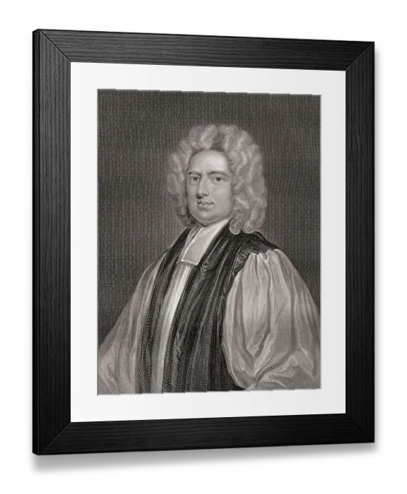 Framed Print : Francis Atterbury, 1663-1732, an English man of letters