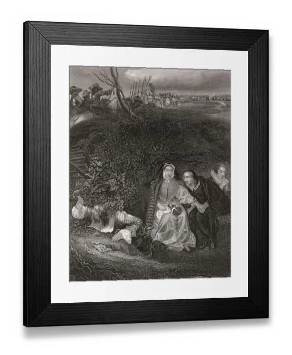 Framed Print : Henrietta Maria, Queen Consort of Charles I Framed Print : Henrietta Maria, Queen Consort of Charles I