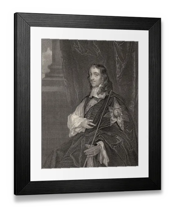 Framed Print : Thomas Wriothesley, 4th Earl of Southampton