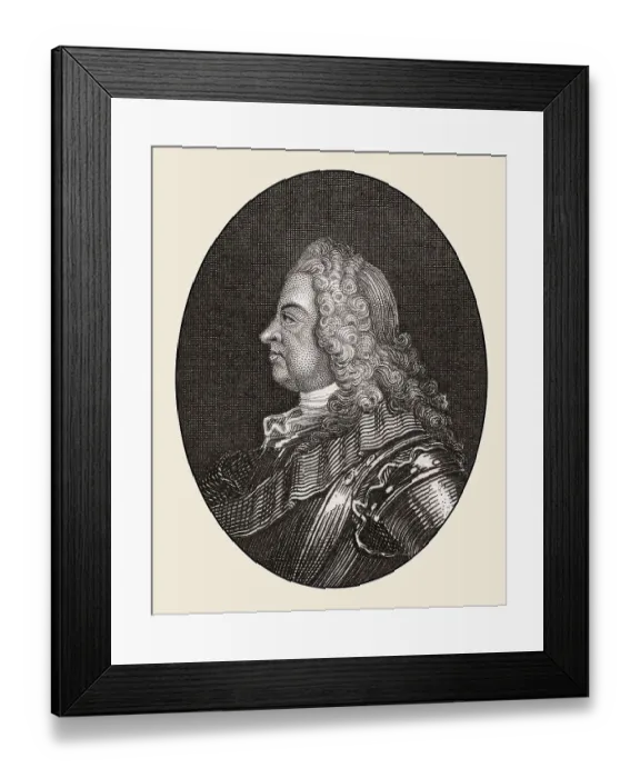 Framed Print : George I, King of Great Britain and Ireland from 1714 until 1727 Framed Print : George I, King of Great Britain and Ireland from 1714 until 1727