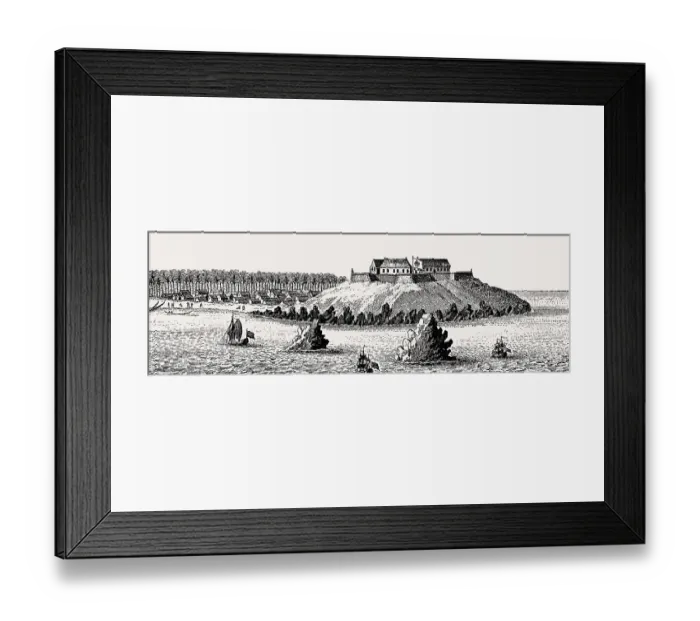 Framed Print : Osu Castle, or Fort Christiansborg Framed Print : Osu Castle, or Fort Christiansborg