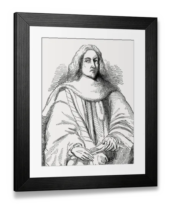 Framed Print : Christophe de Thou, 1508 - 1582