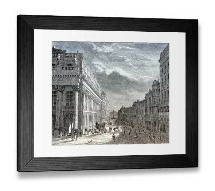 Framed Print : Rue du Chapeau Rouge, Bordeaux Framed Print : Rue du Chapeau Rouge, Bordeaux