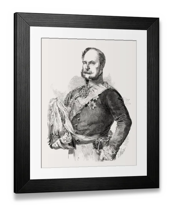 Framed Print : Wilhelm I or William I, 1797-1888 Framed Print : Wilhelm I or William I, 1797-1888