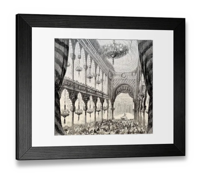 Framed Print : The Alcazar, a former performance hall Framed Print : The Alcazar, a former performance hall
