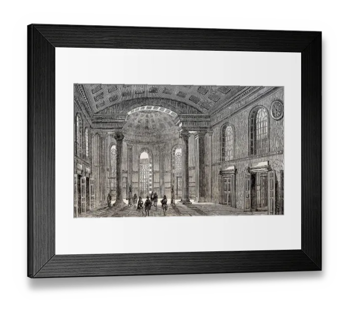 Framed Print : Interior view of the American Stock Exchange Framed Print : Interior view of the American Stock Exchange