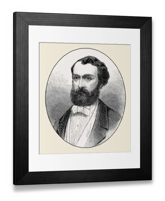 Framed Print : Marie-Auguste Massacrie-Durand Framed Print : Marie-Auguste Massacrie-Durand
