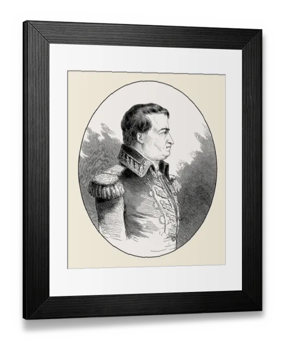 Framed Print : Juan Nepomuceno Almonte, 1803 - 1869 Framed Print : Juan Nepomuceno Almonte, 1803 - 1869
