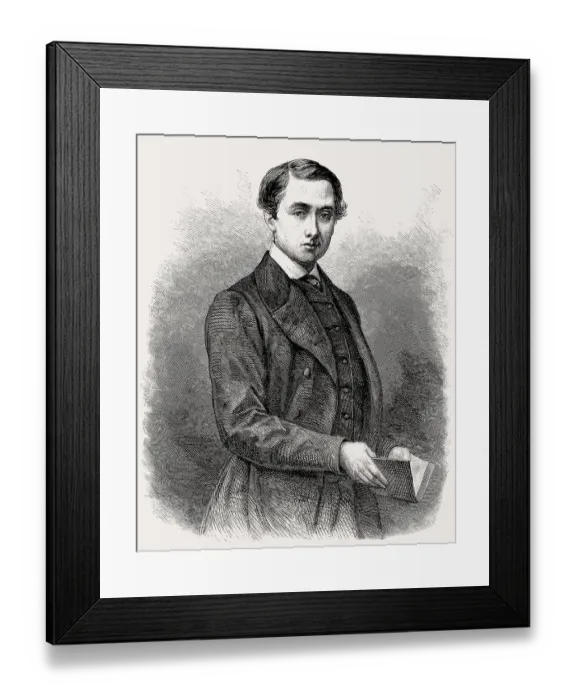 Framed Print : Prince Alfred Ernest Albert, Duke of Saxe-Coburg and Gotha Framed Print : Prince Alfred Ernest Albert, Duke of Saxe-Coburg and Gotha
