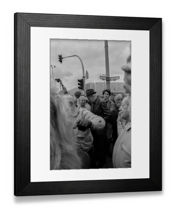 Framed Print : Germany, Berlin, 23 October 1991