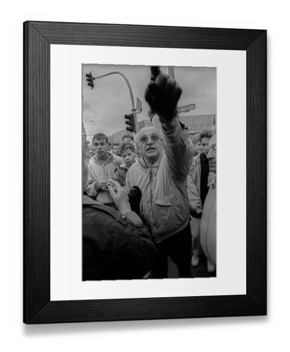 Framed Print : Germany, Berlin, 23 October 1991 Framed Print : Germany, Berlin, 23 October 1991