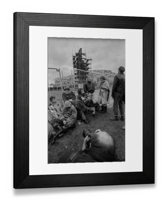 Framed Print : Germany, Berlin, 23 October 1991 Framed Print : Germany, Berlin, 23 October 1991