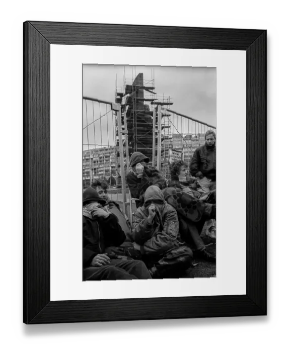 Framed Print : Germany, Berlin, 23 October 1991