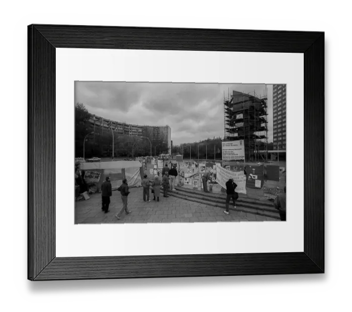 Framed Print : Germany, Berlin, 23 October 1991