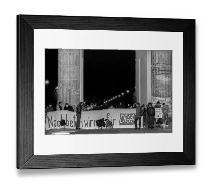 Framed Print : Germany, Berlin, 26 November 1991