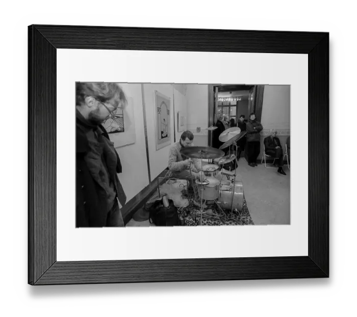 Framed Print : Germany, Berlin, 25.11.1991, event at Domizil