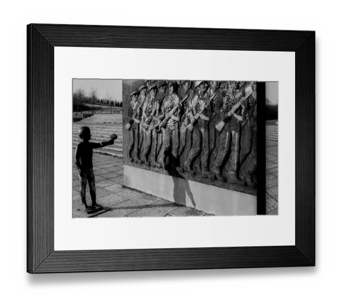 Framed Print : Germany, Berlin, 28 / 11 / 1991, Battle Group Monument Framed Print : Germany, Berlin, 28 / 11 / 1991, Battle Group Monument