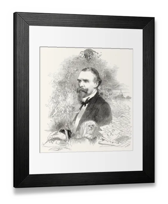 Framed Print : Charles Amedee de Noe, known as Cham Framed Print : Charles Amedee de Noe, known as Cham
